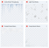 Magical Frosty Shoot Throughs Bundle