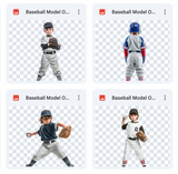 Magical Baseball Model Overlays
