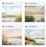 On the Shore Background Bundle