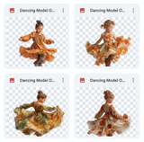Magical Dancing Autumn Model Overlays