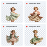 Magical Spring Twirl Model Overlays