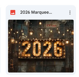 2026 Marquee Background Bundle