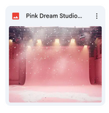 Pink Dream Studio Background Bundle