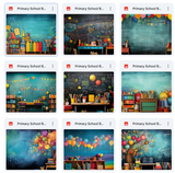 Ultimate Primary School Background Bundle