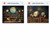 Fine Art Little Scholars Asset Pack