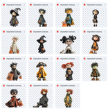Claymation Kids Series: Trick or Treat Asset Pack