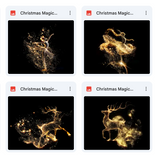 Magical Christmas Magic Overlays