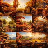 Ultimate Apples & Honey Background Bundle