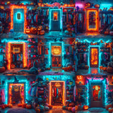 Halloween Wardrobe Background Bundle