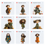 Claymation Kids Series: Autumn House Asset Pack