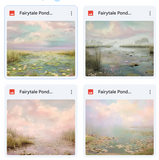 Fairytale Pond Background Bundle