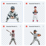 Magical Baseball Model Overlays