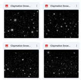 Magical Claymation Snow Overlays