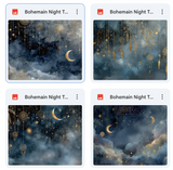 Magical Bohemian Night Textures