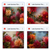 Magical Late Summer Floral Textures