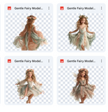Magical Gentle Fairy Model Overlays