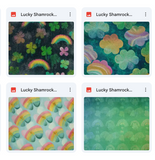 Magical Lucky Shamrock Textures