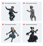 Magical Dancing Ghouls Model Overlays