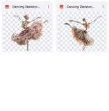 Magical Dancing Skeletons Overlays