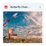 Butterfly Chair Background Bundle