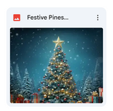 Festive Pines Background Bundle