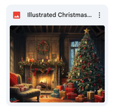 Illustrated Christmas Eve Background Bundle