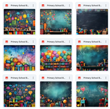 Ultimate Primary School Background Bundle