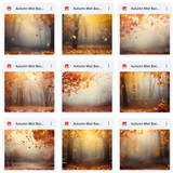 Ultimate Autumn Haze Background Bundle