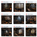 Ultimate Witchy Cottage Background Bundle