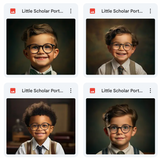 Fine Art Little Scholars Asset Pack