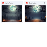 Ultimate Eerie Path Background Bundle