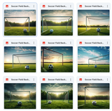 Ultimate Soccer Field Background Bundle