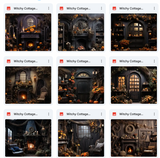 Ultimate Witchy Cottage Background Bundle