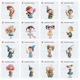 Claymation Kids Series: Sweets Shop Asset Pack