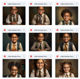 Fine Art Little Scholars Asset Pack