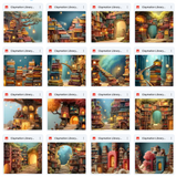 Claymation Kids Series: Bookworm Asset Pack