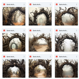 Ultimate Eerie Arch Background Bundle