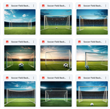 Ultimate Soccer Field Background Bundle