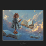 Magical Flying Book Overlays