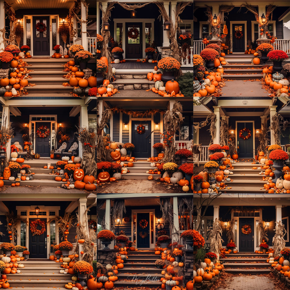 Harvest Steps Background Bundle