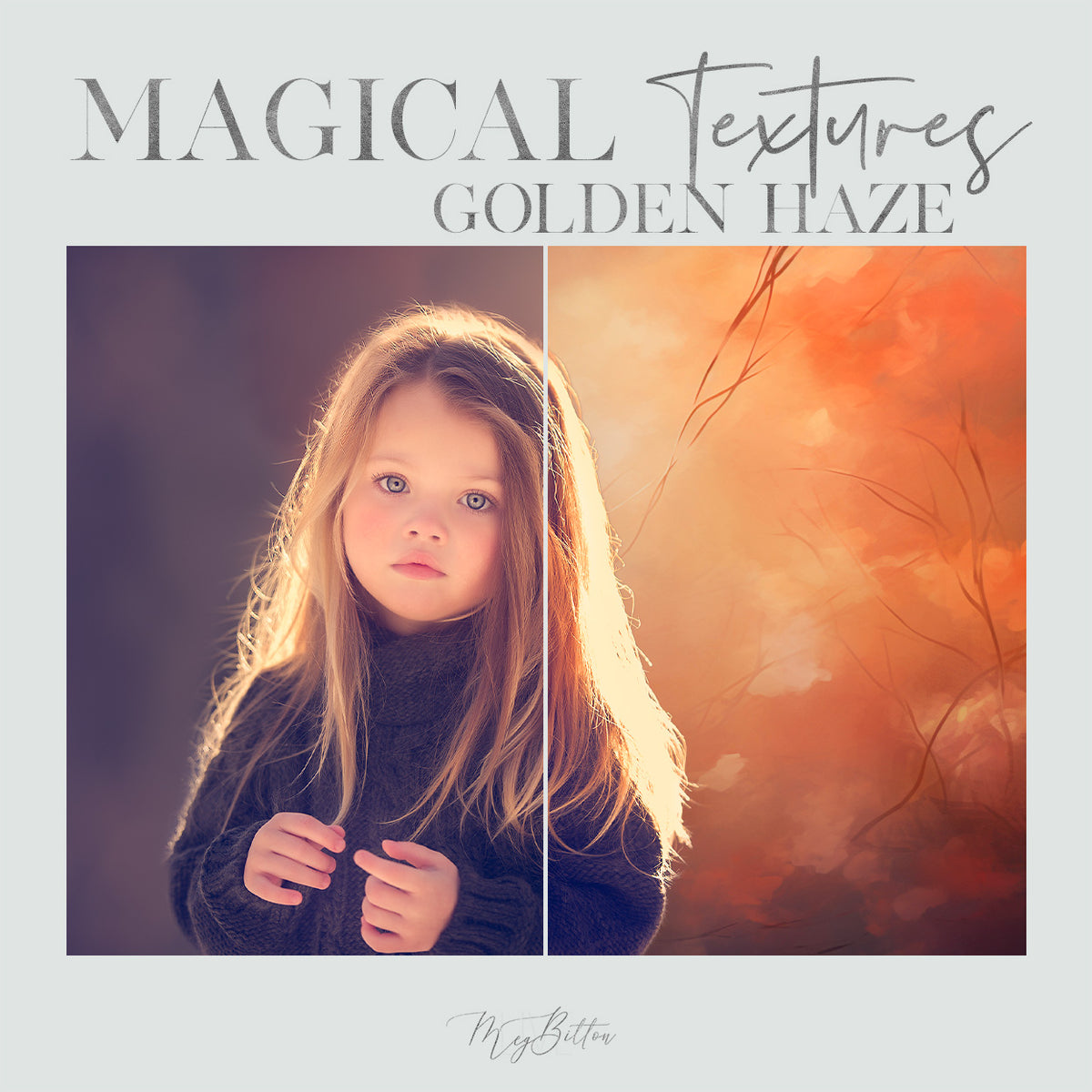 Magical Golden Haze Textures