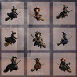 Magical Flying Witch Model Overlays