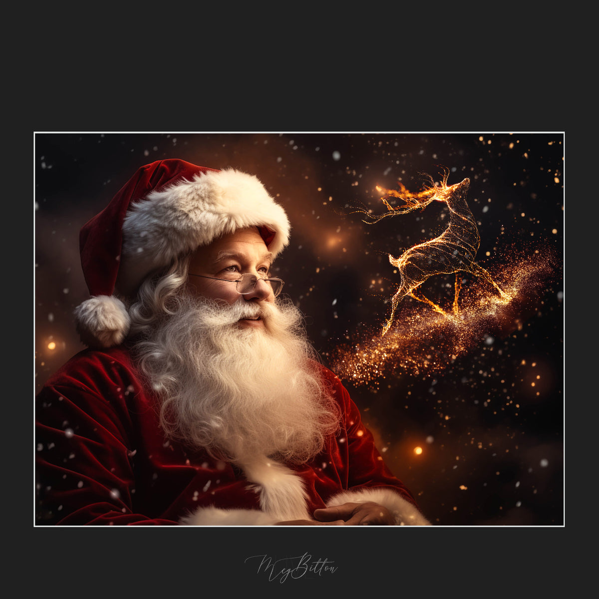 Magical Christmas Magic Overlays