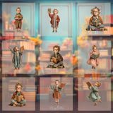 Magical Bookworm Model Overlays