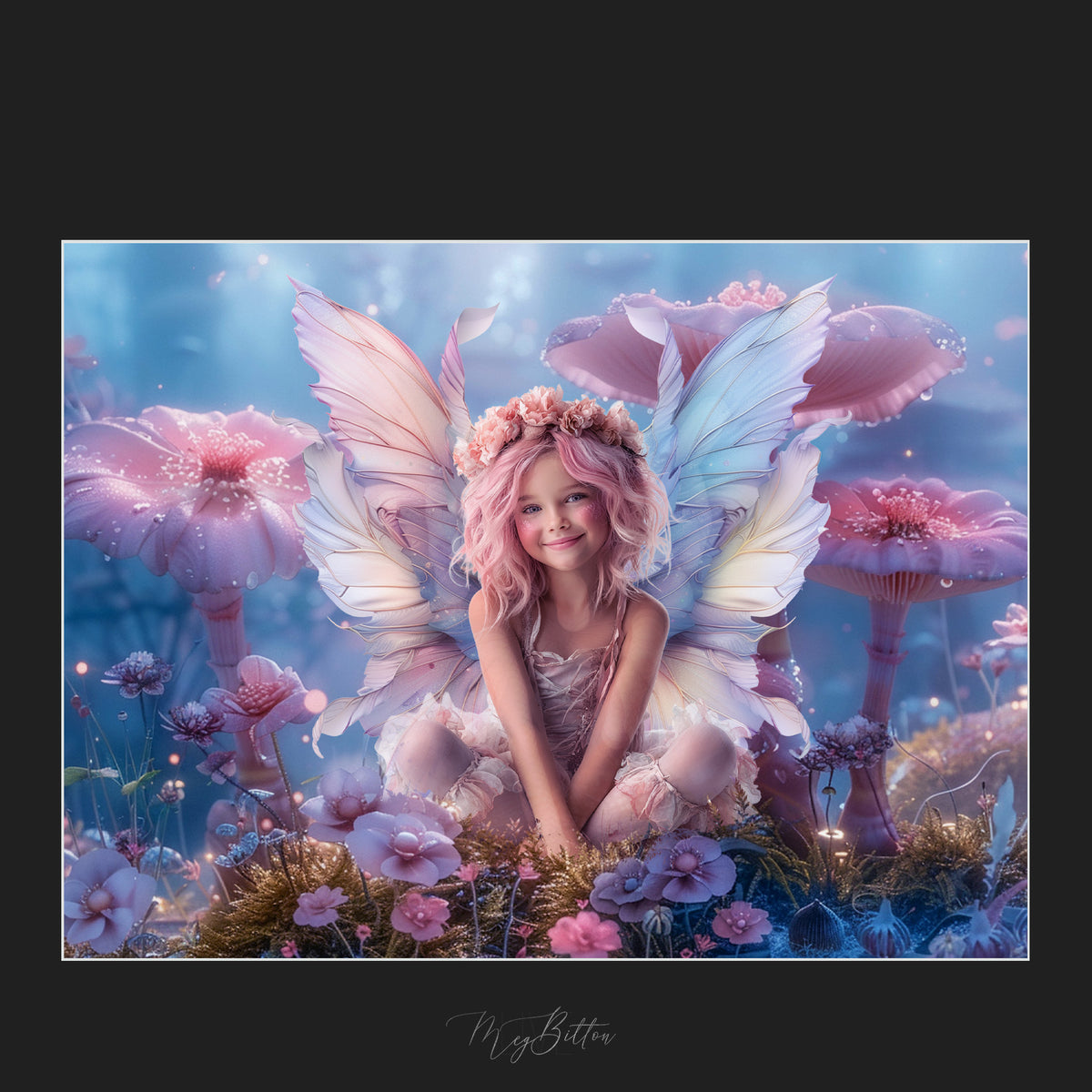 Magical Delicate Fairy Wings Overlays